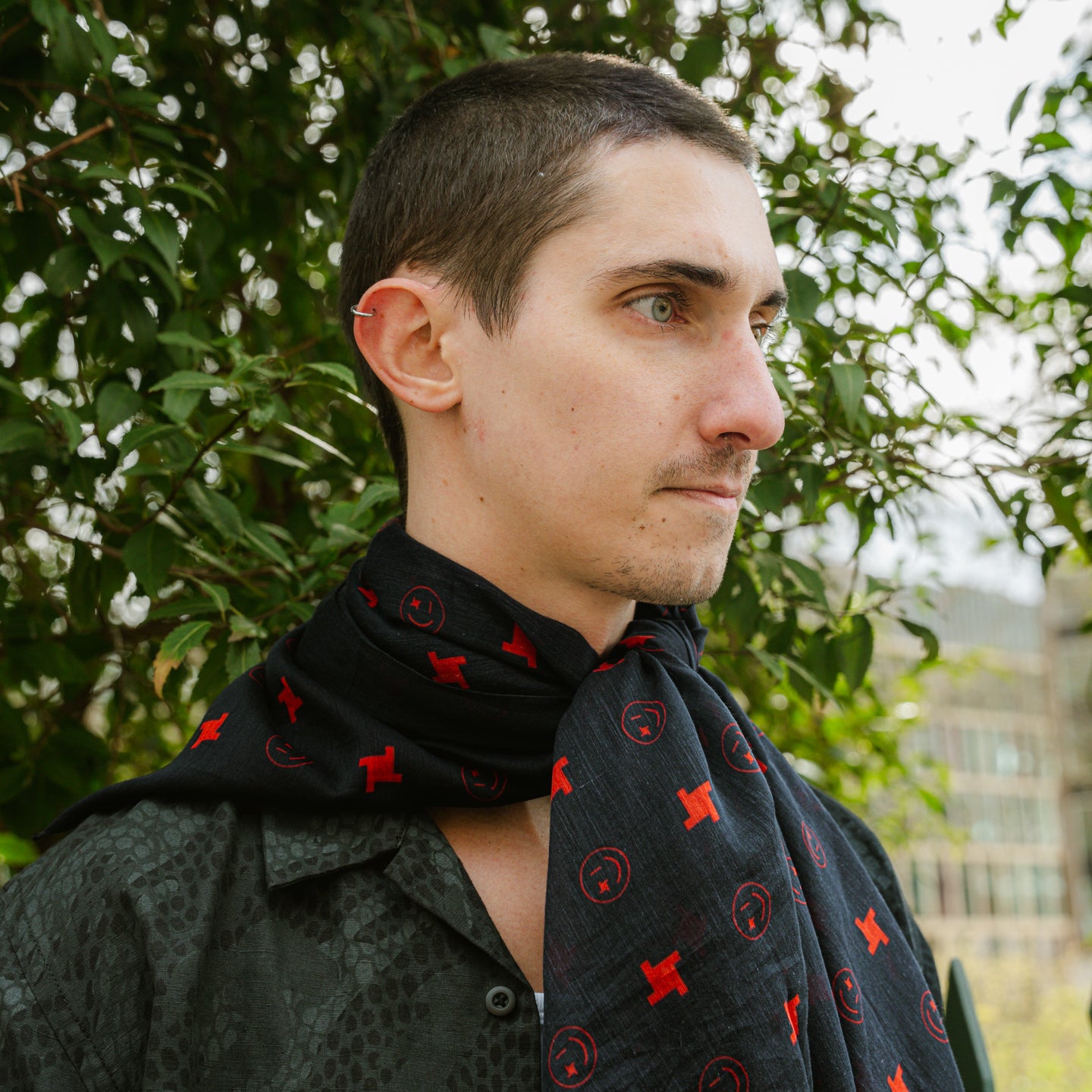 Limited Edition: fabric Cotton/Silk Scarf