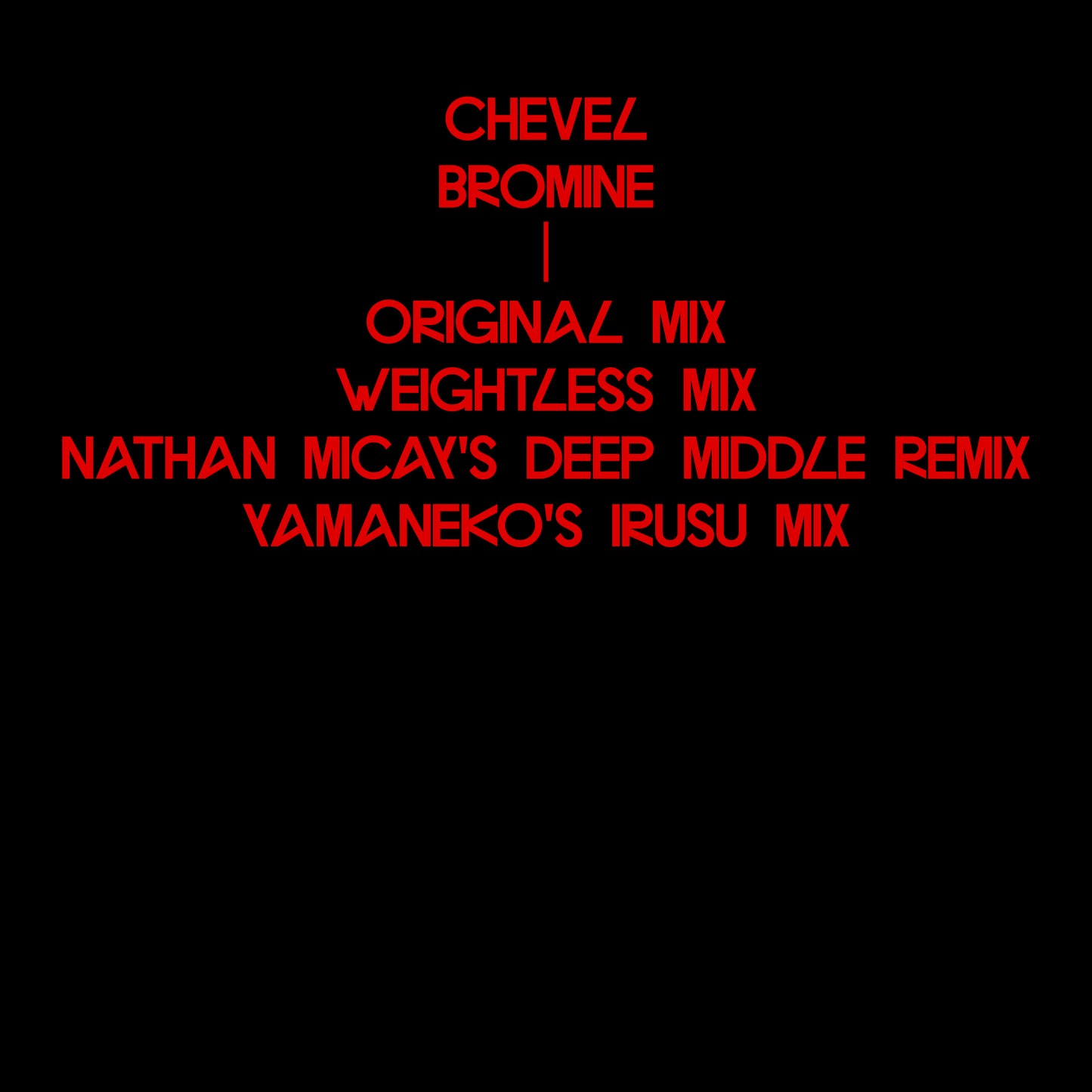 Chevel - Bromine  WAV