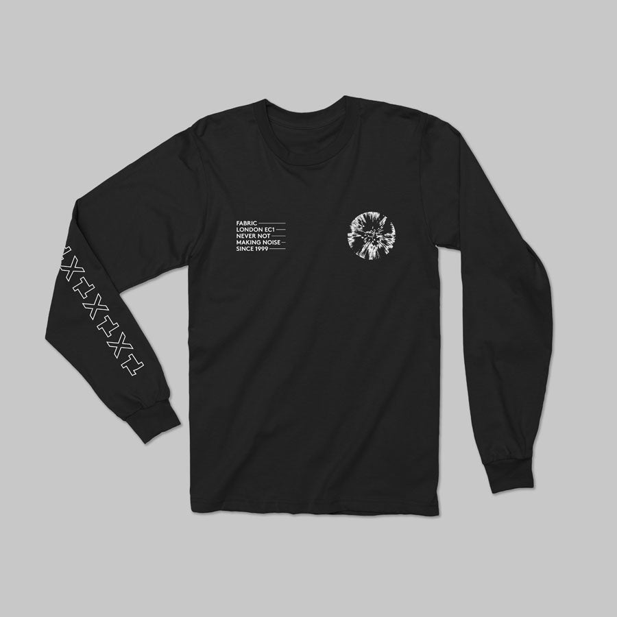 fabric XX - Black Long Sleeve T-shirt