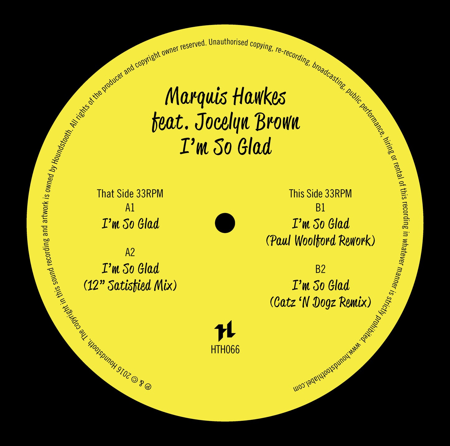 Marquis Hawkes - I'm So Glad MP3
