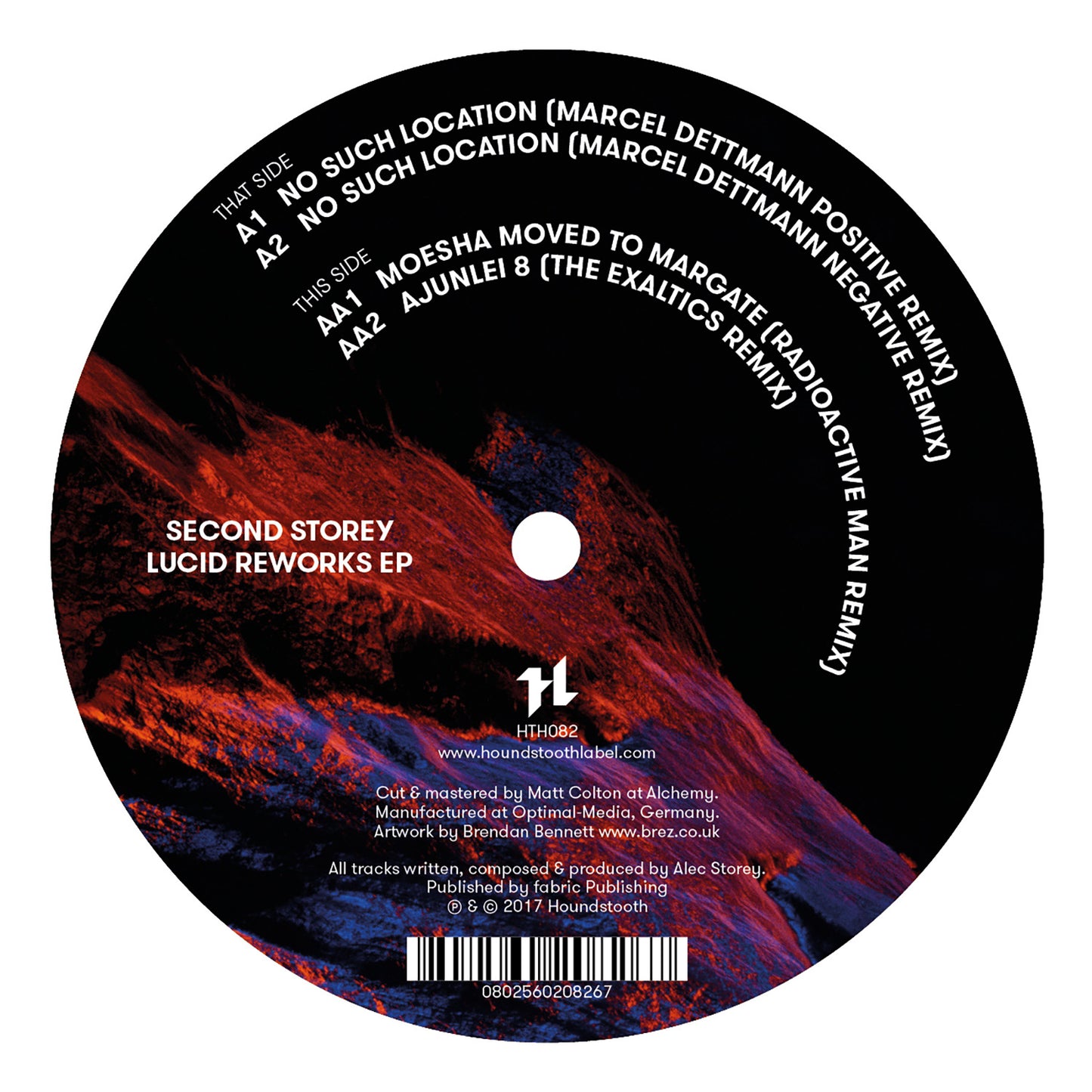 Second Storey  - Lucid Reworks EP Vinyl
