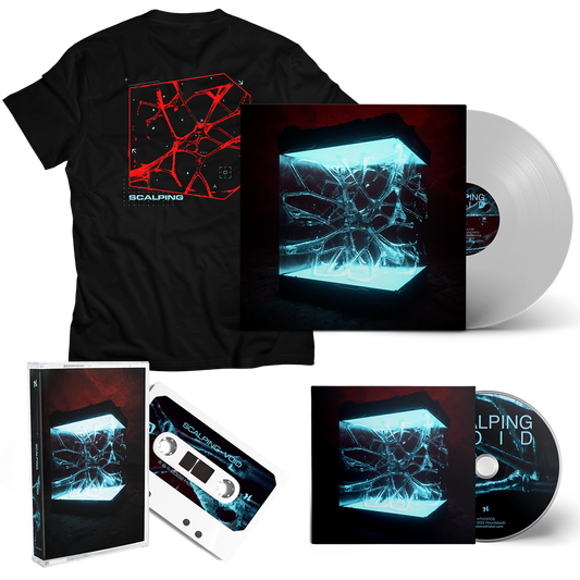 SCALPING - Black T-Shirt, Vinyl, CD & Cassette